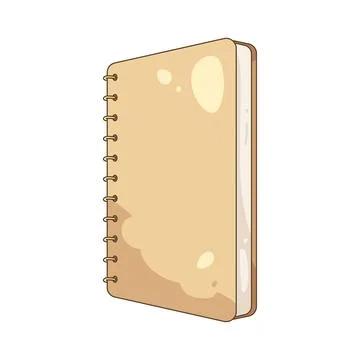 Spiral notebook Stock Illustration