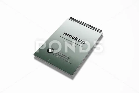 Spiral Notebook Mockup PSD Template