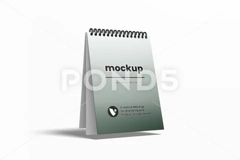Spiral Notebook Mockup PSD Template