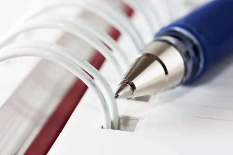 Spiral notebook Stock Photos