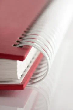 Spiral notebook Stock Photos