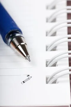 Spiral notebook Stock Photos