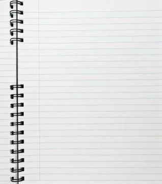Spiral notebook Stock Photos