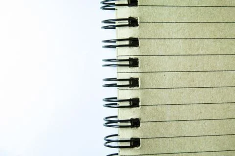 Spiral notebook Stock Photos
