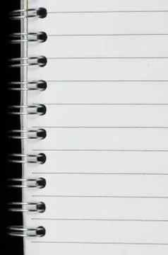 Spiral notebook Stock Photos
