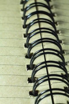 Spiral notebook Stock Photos