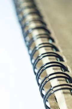 Spiral notebook Stock Photos