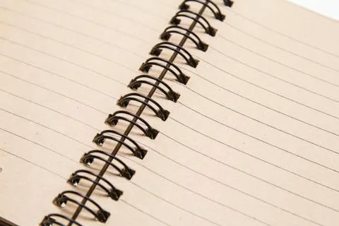 Spiral notebook Stock Photos