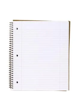 Spiral notebook Stock Photos