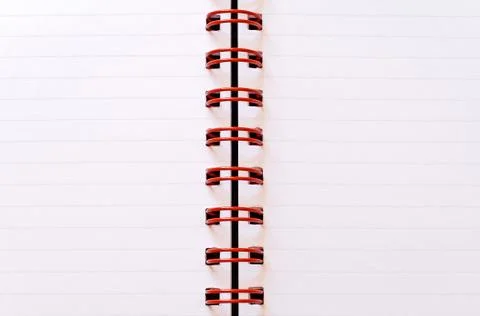 Spiral Notebook Stock Photos