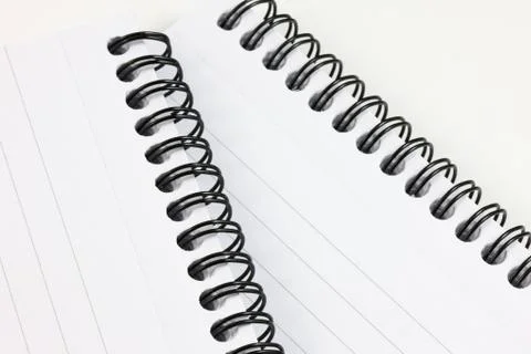 Spiral notebooks Stock Photos