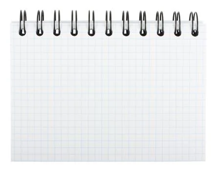 Spiral notepad Stock Photos
