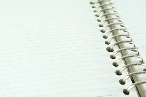 Spiral Open Book Stock Photos