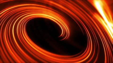 Spiral-Orange Video stock 153489384