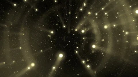 Spiral particles and bright light background Stock Footage 70992941