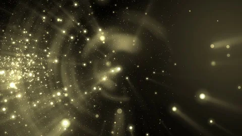 Spiral particles and bright light background Stock Footage 70993992