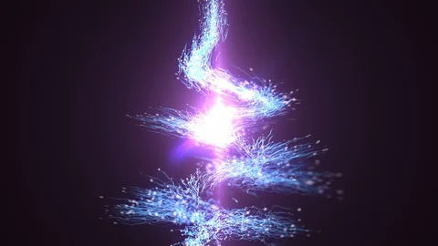 Spiral Particles Vídeos de archivo 99135116