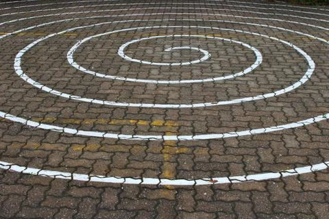 Spiral path Stock Photos