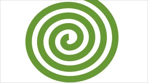Spiral pattern abstract geometric background vector design template Stock Illustration