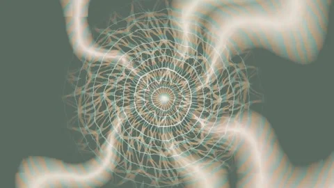 Spiral pattern forms in motion with soft light Stock Footage 337386066