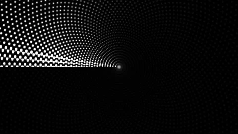 Spiral pattern with light and dark contrast in abstract design Stock Footage 341375088