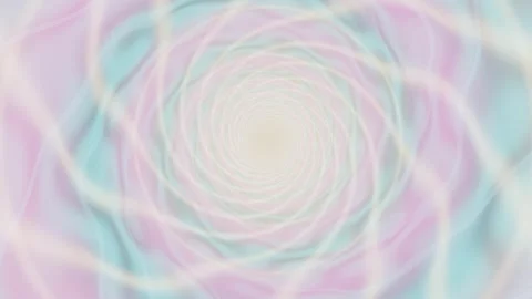 Spiral pattern with pastel colors and soft light effect Video stock 337411533