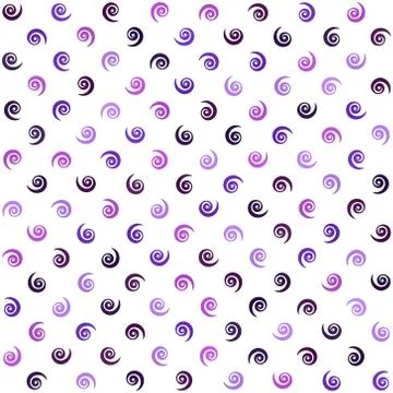 Spiral pattern. Seamless vector Stock Illustration