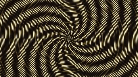 Spiral pattern with swirling lines in dark and light colors Stock Footage 339456730