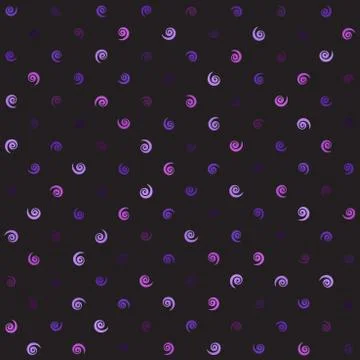 Spiral pattern. Vector seamless background Stock Illustration