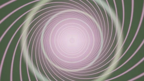 Spiral patterns create a visual effect in soft colors and lines Stock Footage 337389769