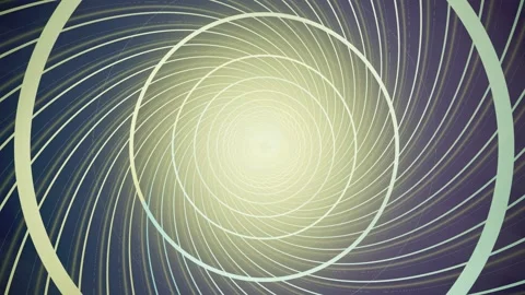 Spiral patterns creating motion toward the center of the design Stock Footage 337927495