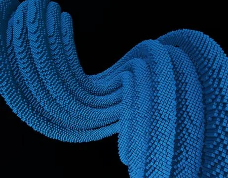 Spiral pipeline, network technology data transmission and link 스톡 일러스트