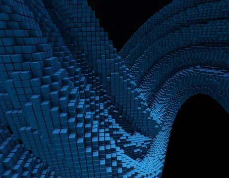 Spiral pipeline, network technology data transmission and link Stock Illustration