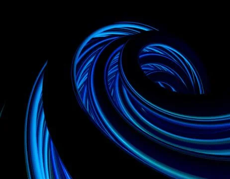 Spiral pipeline, network technology data transmission and link Stock Illustration