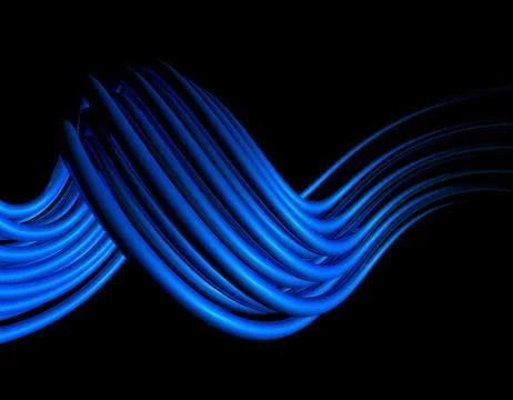 Spiral pipeline, network technology data transmission and link 스톡 일러스트