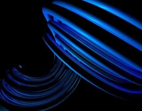 Spiral pipeline, network technology data transmission and link Stock Illustration