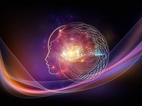 Spiral Profile Stock Illustration