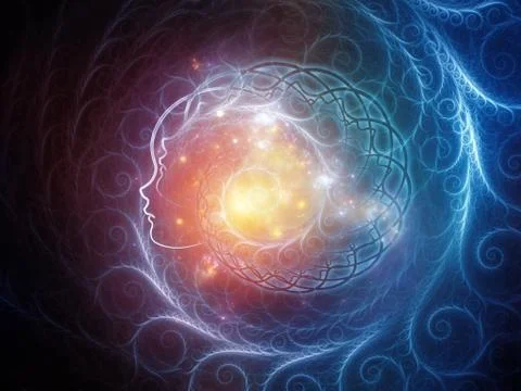 Spiral Profile Stock Illustration