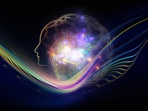 Spiral Profile Stock Illustration