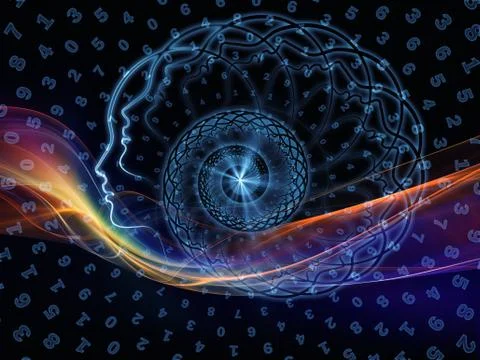Spiral Profile 스톡 일러스트