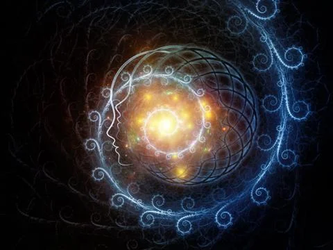 Spiral Profile Stock Illustration