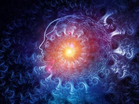 Spiral Profile Stock Illustration