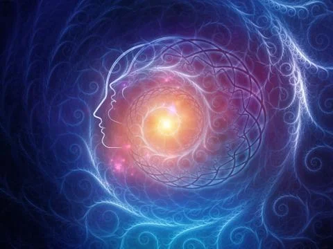 Spiral Profile 库存插图