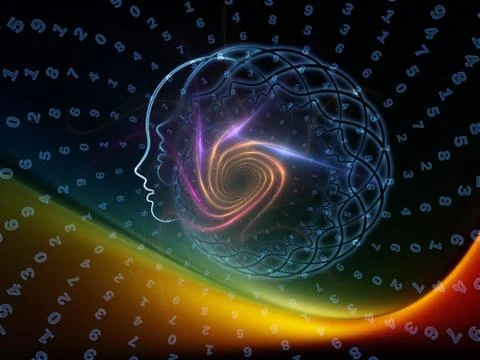 Spiral Profile Illustrazione stock