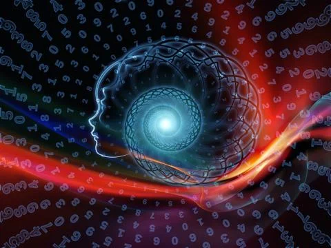 Spiral Profile 스톡 일러스트