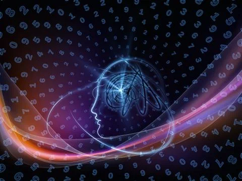 Spiral Profile Illustrazione stock