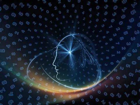 Spiral Profile Stock Illustration