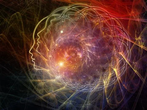 Spiral Profile Stock Illustration