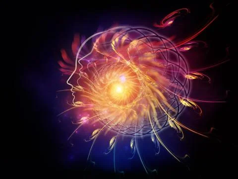 Spiral Profile Illustrazione stock