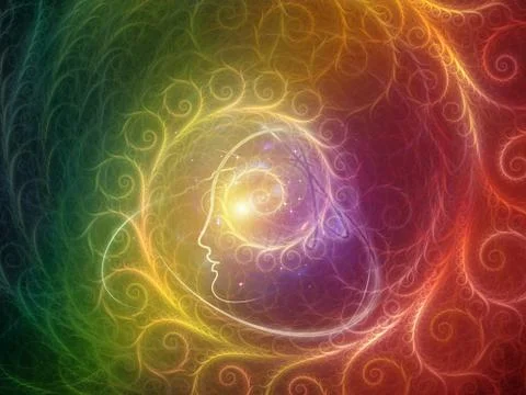 Spiral Profile Stock Illustration
